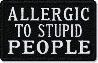 Sticker Allergic HEY, VALLEY!