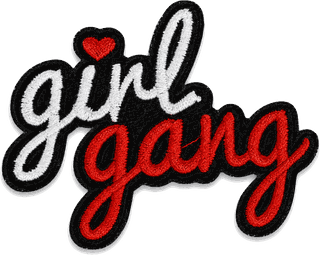 Sticker Girl Gang Red HEY, VALLEY!